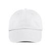 Anvil Contrast Low-Profile Twill Cap in white