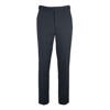 Icona Flat Front Trousers (Nm5) in navy