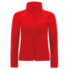 B&C Hooded Softshell /Women in red