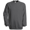 B&C Set-In Sweatshirt in steel-grey