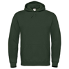 B&C Id.003 Hooded Sweatshirt in forest-green