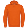 B&C Id.003 Hooded Sweatshirt in orange