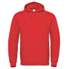 B&C Id.003 Hooded Sweatshirt in red