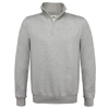 B&C Id.004 ¼ Zip Sweatshirt in heather-grey