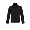 B&C Id.701 Softshell Jacket in black-blacklining