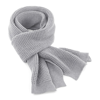 Classic Waffle Knit Scarf in light-grey