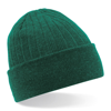 Thinsulate Beanie in bottle-green