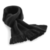 Classic Knitted Scarf in black