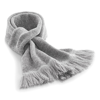 Classic Knitted Scarf in heather-grey