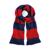Stadium Scarf in frenchnavy-classicred