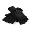 Fliptop Gloves in black