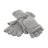 Fliptop Gloves in heather-grey