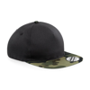 Camo Snapback in black-junglecamo