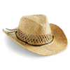 Straw Cowboy Hat in natural