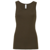 Baby Rib Tank Top in army