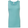 Baby Rib Tank Top in seafoamblue