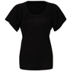 Flowy Raglan T-Shirt in black