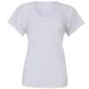 Flowy Raglan T-Shirt in white