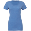 Triblend Crew Neck T-Shirt in blue-triblend