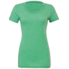 Triblend Crew Neck T-Shirt in green-triblend