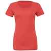 Triblend Crew Neck T-Shirt in redtriblend