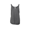 Flowy Side Slit Tank in dark-grey-heather