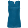 Sheer Rib Tank Top in deep-teal