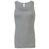 Sheer Rib Tank Top in granite