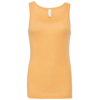 Sheer Rib Tank Top in orange-sorbet