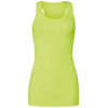 Flowy Racerback Tank Top in neon-yellow