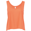 Flowy Boxy Tank Top in coral