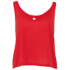 Flowy Boxy Tank Top in red