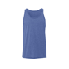 Unisex Jersey Tank Top in blue-triblend