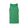 Unisex Jersey Tank Top in green-triblend