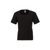 Unisex Wide Neck T-Shirt in black