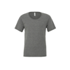 Unisex Wide Neck T-Shirt in grey-triblend