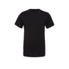 Unisex Polycotton Short Sleeve T-Shirt in black