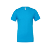 Unisex Polycotton Short Sleeve T-Shirt in neon-blue