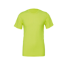 Unisex Polycotton Short Sleeve T-Shirt in neon-yellow