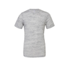Unisex Polycotton Short Sleeve T-Shirt in white-marble