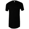 Unisex Long Body Urban T-Shirt in black