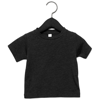 Baby Triblend Short Sleeve Tee in charcoal-black-triblend