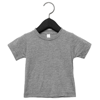 Baby Triblend Short Sleeve Tee in grey-triblend