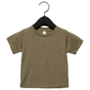 Baby Triblend Short Sleeve Tee in olive-triblend