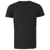 Youth Triblend Short Sleeve Tee in charcoal-black-triblend
