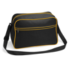 Retro Shoulder Bag in black-gold