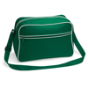 Retro Shoulder Bag in bottle-green