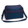 Retro Shoulder Bag in frenchnavy-classicred