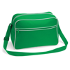 Retro Shoulder Bag in puregreen-white