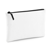 Grab Pouch in white-black